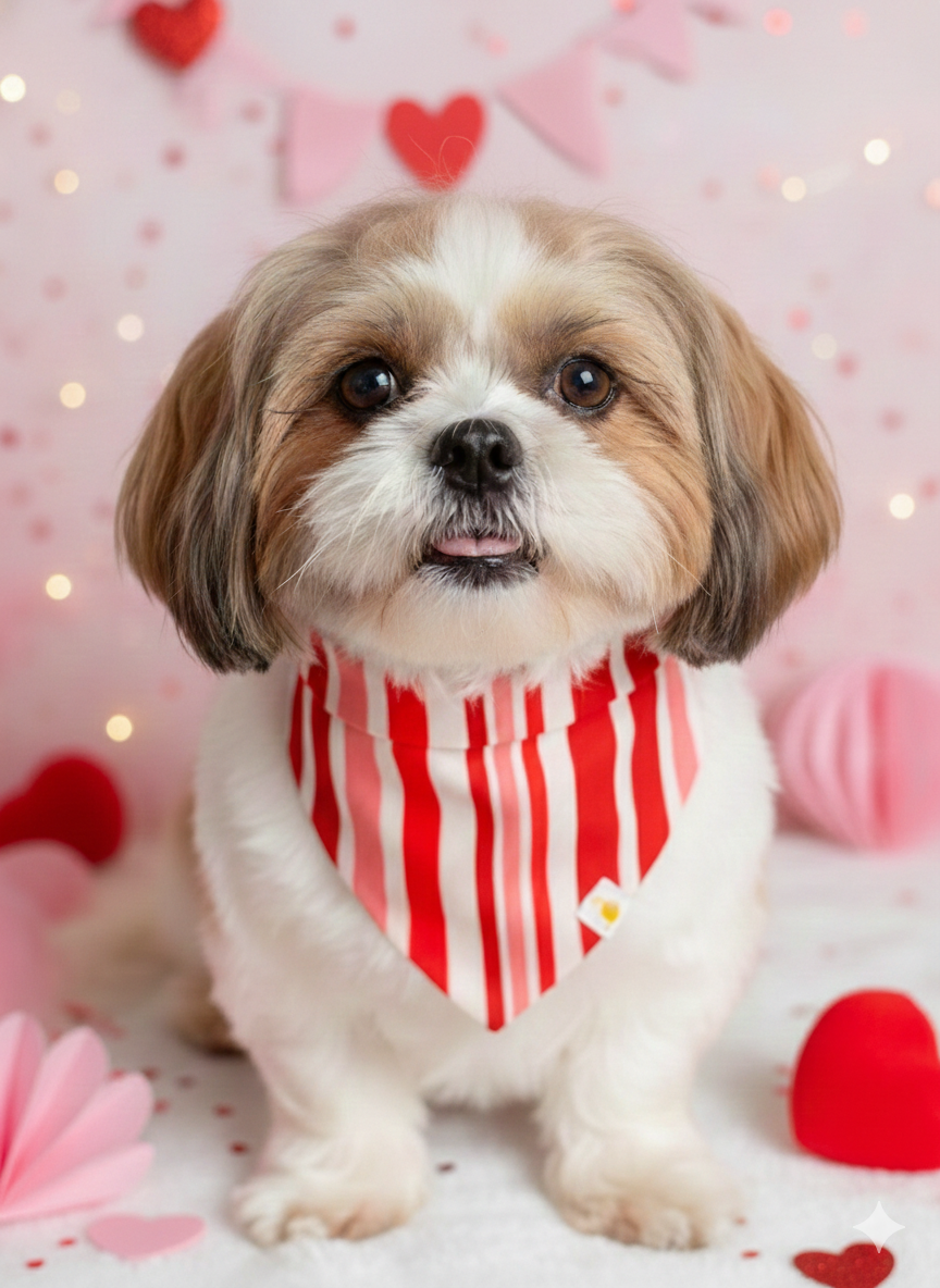 Candy Cane Stripes Bandana