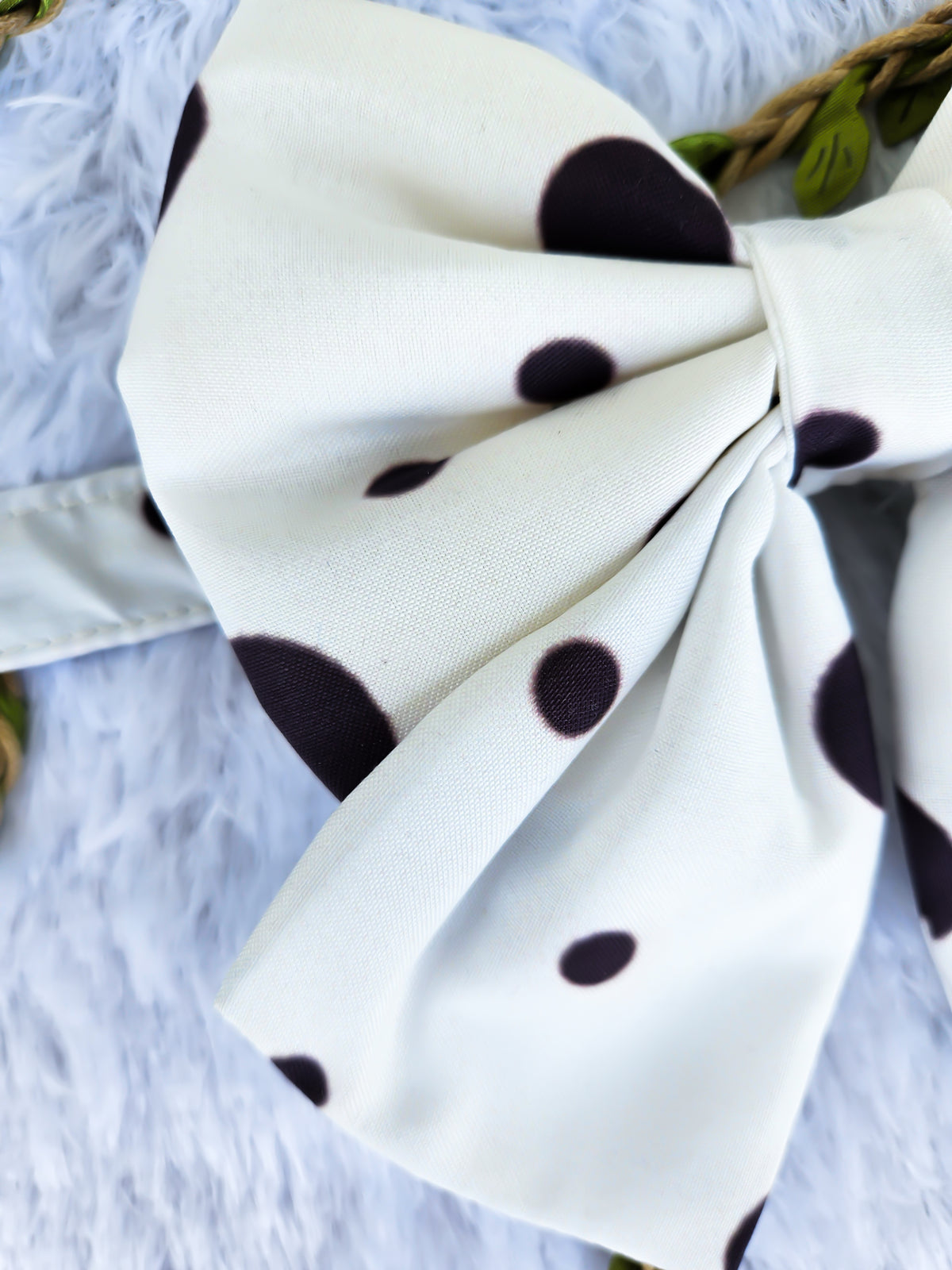 Polka Dot Sailor Bow Tie