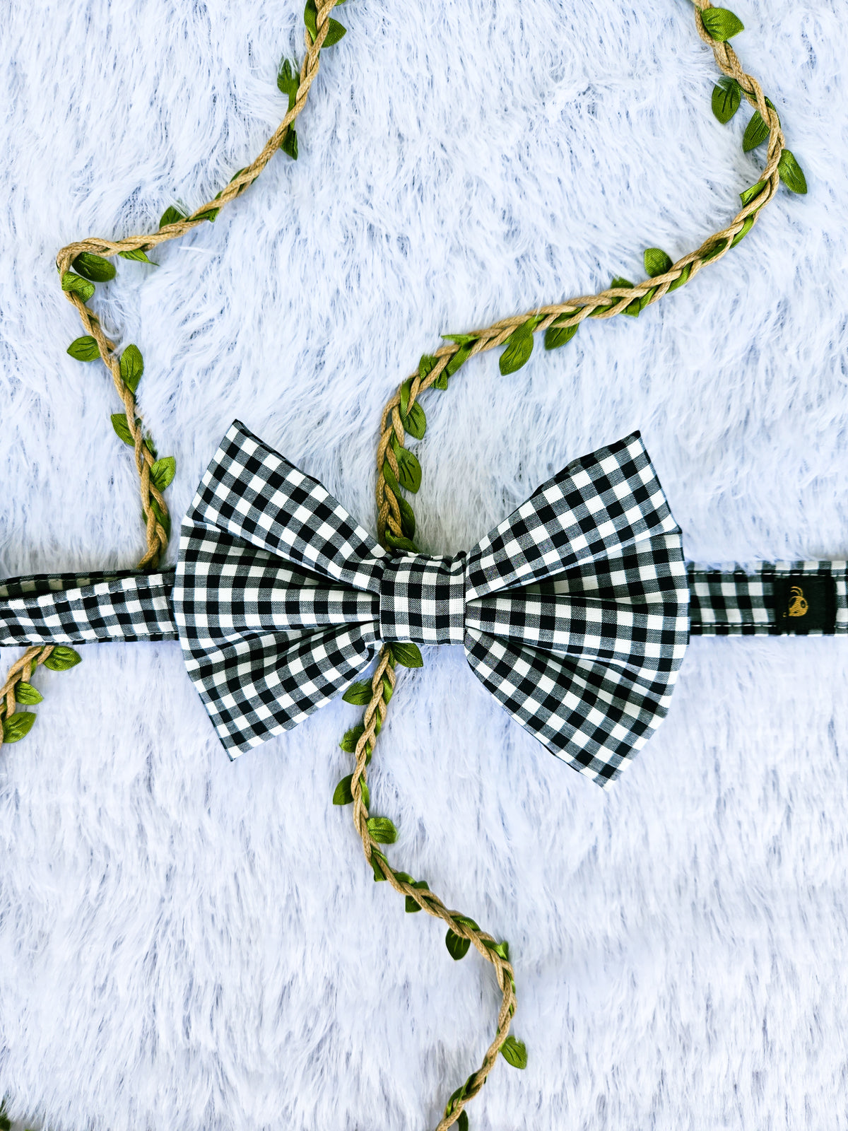 Classic Gingham check Bow Tie