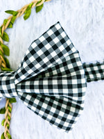 Classic Gingham check Bow Tie