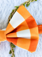 Sunset Picnic Plaid Bowtie