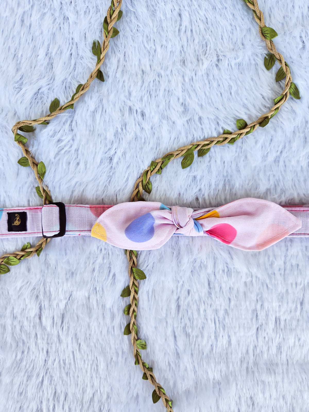 Soft Hue Knotted Bow tie