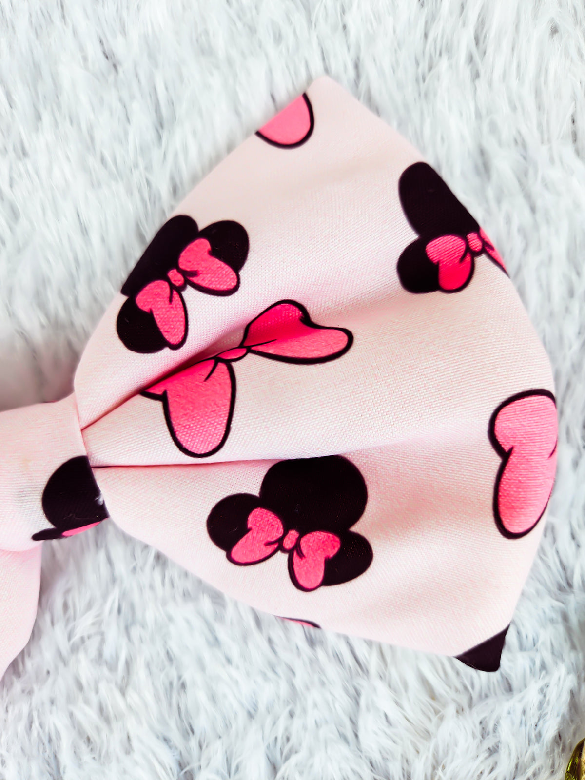 Pink Minnie Bow