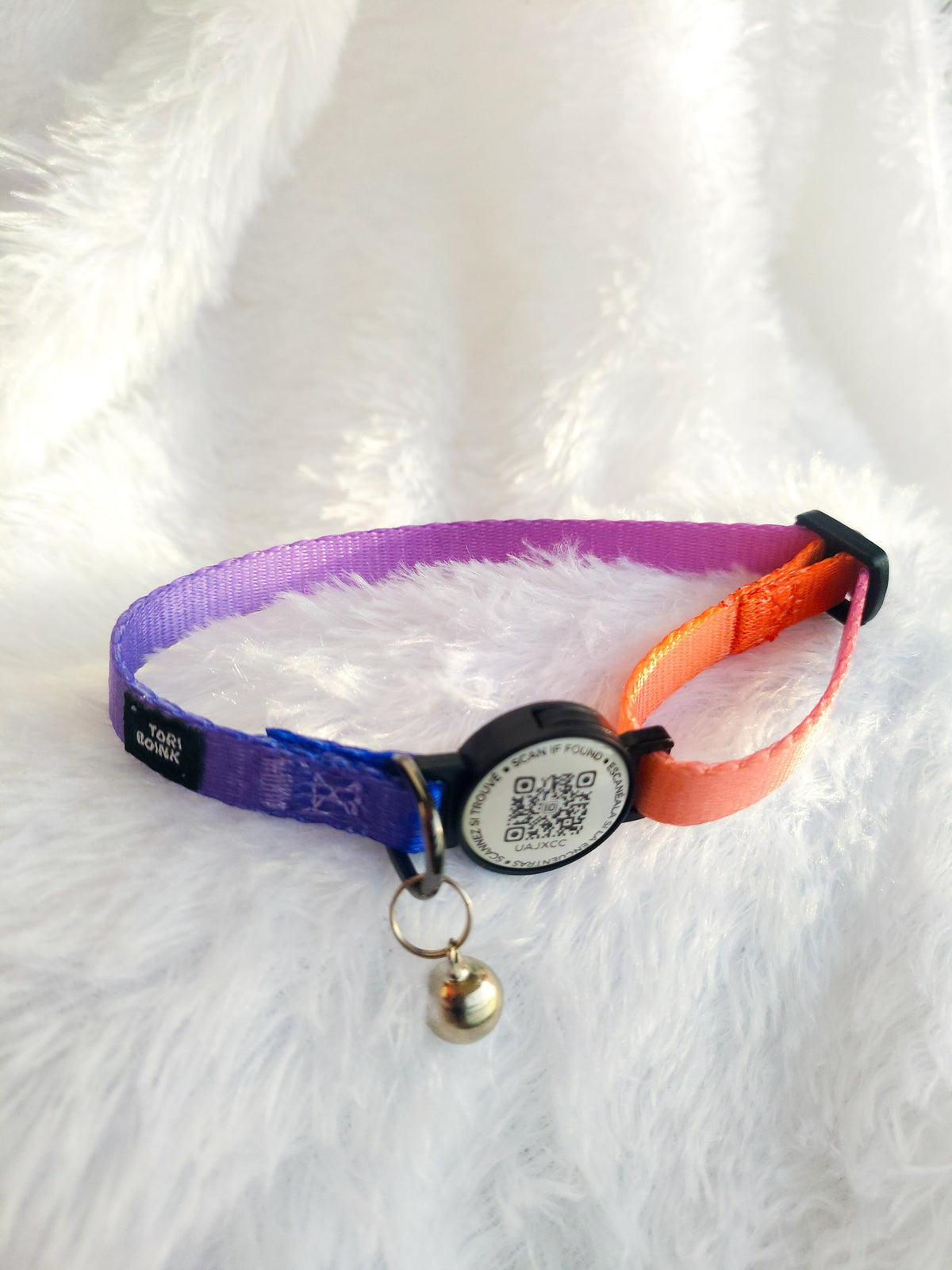 Tori Boink® Smart QR Cat Collar – Gradient