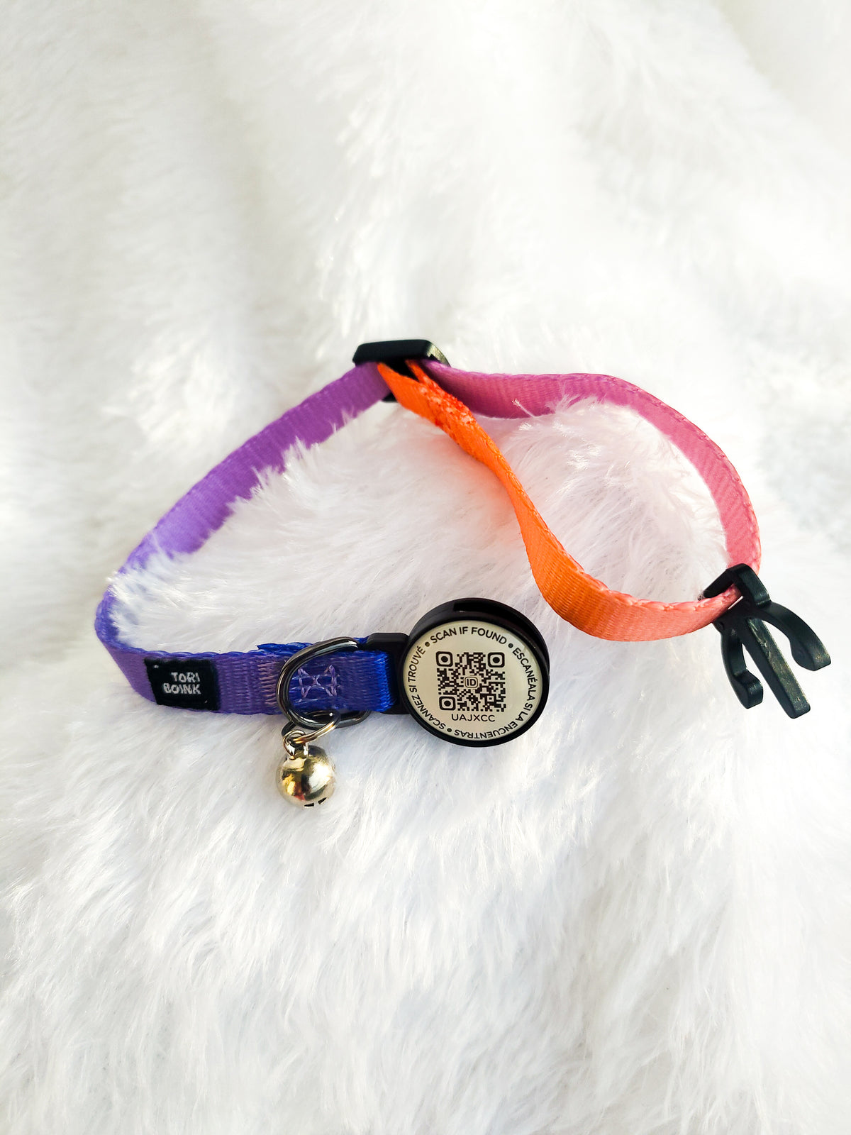 Tori Boink® Smart QR Cat Collar – Gradient