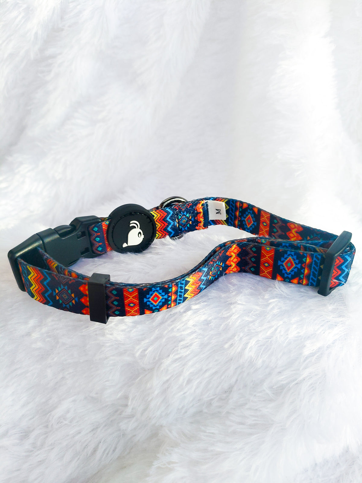 Tori Boink® Smart QR Collar – Classic Blue Plaid