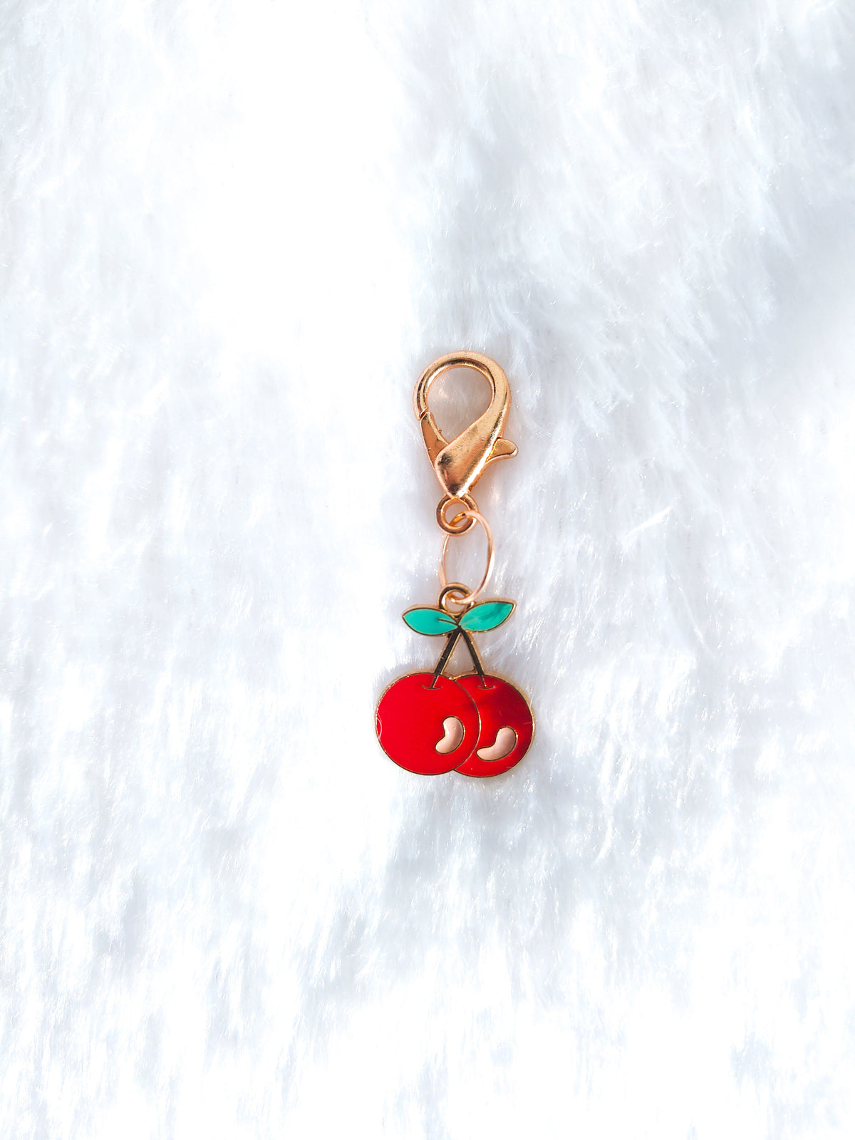 Tori Boink® Two Berries Rose Gold Charm
