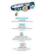 Tori Boink® QR Tag Cat Collar Print