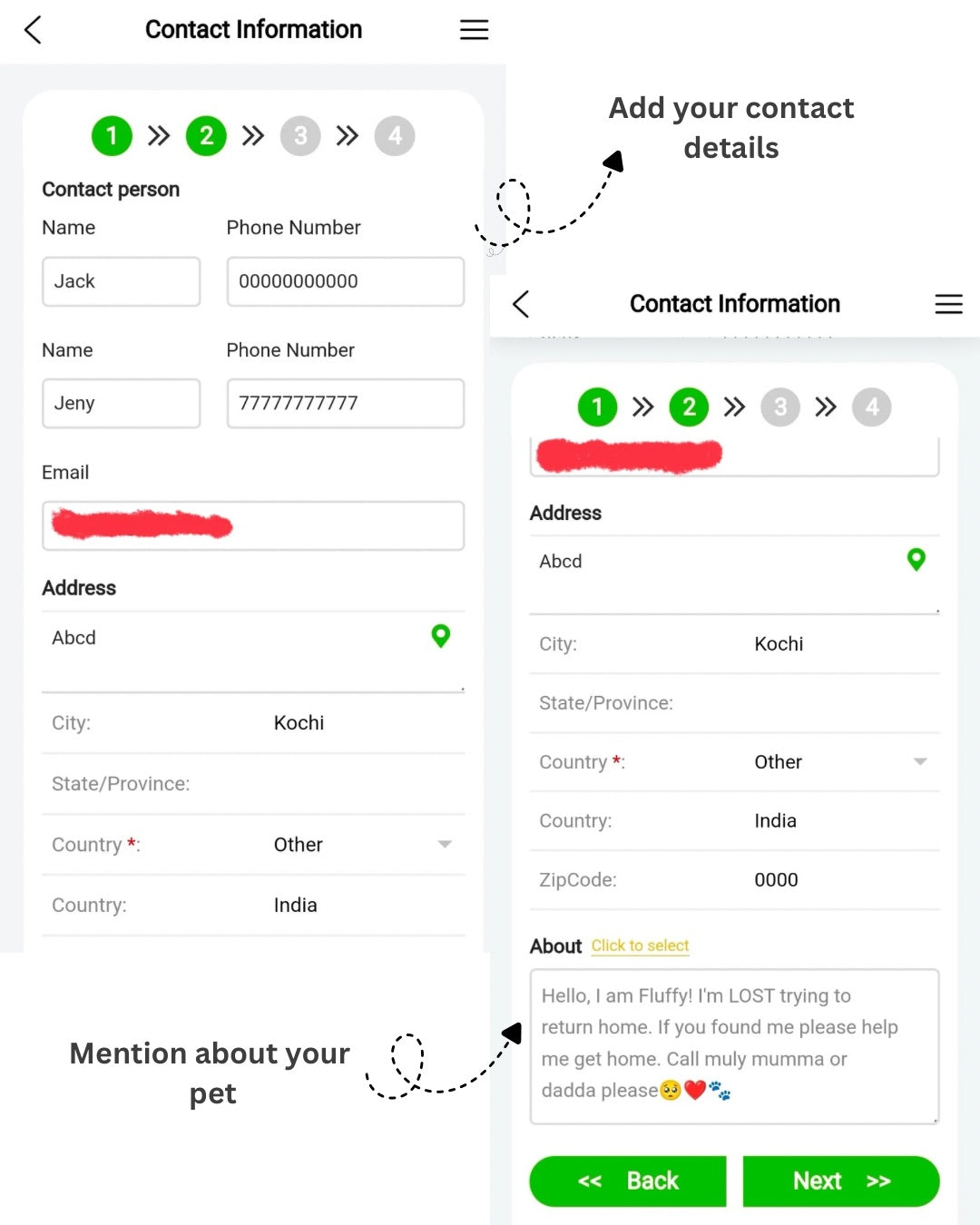 Tori Boink® Smart QR Cat Collar – Gradient