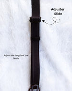 Tori Boink® 6 In 1 Multi-Purpose No-Pull Leash Black