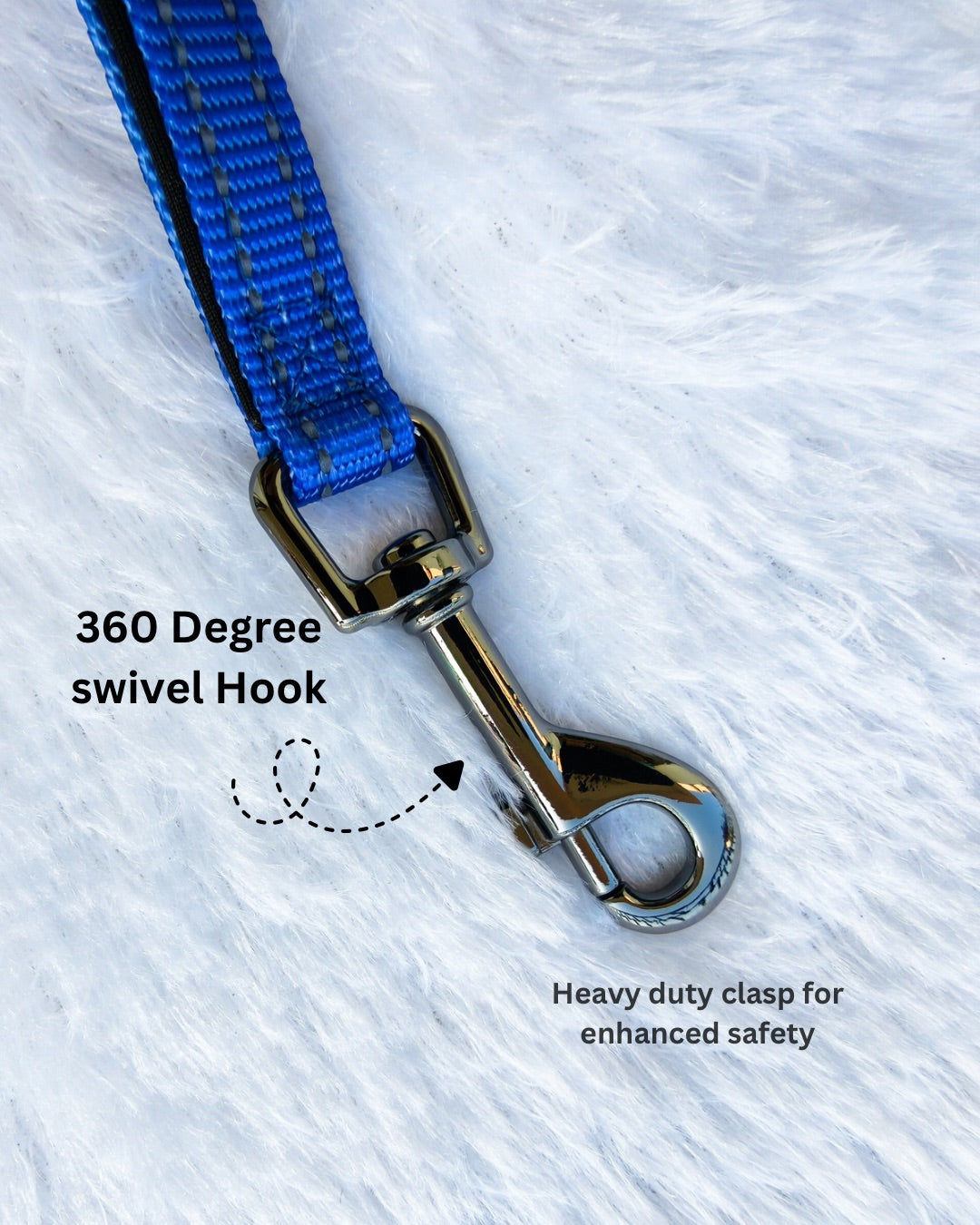 Tori Boink® 5 In 1 Multi-Purpose Hands Free Leash Blue