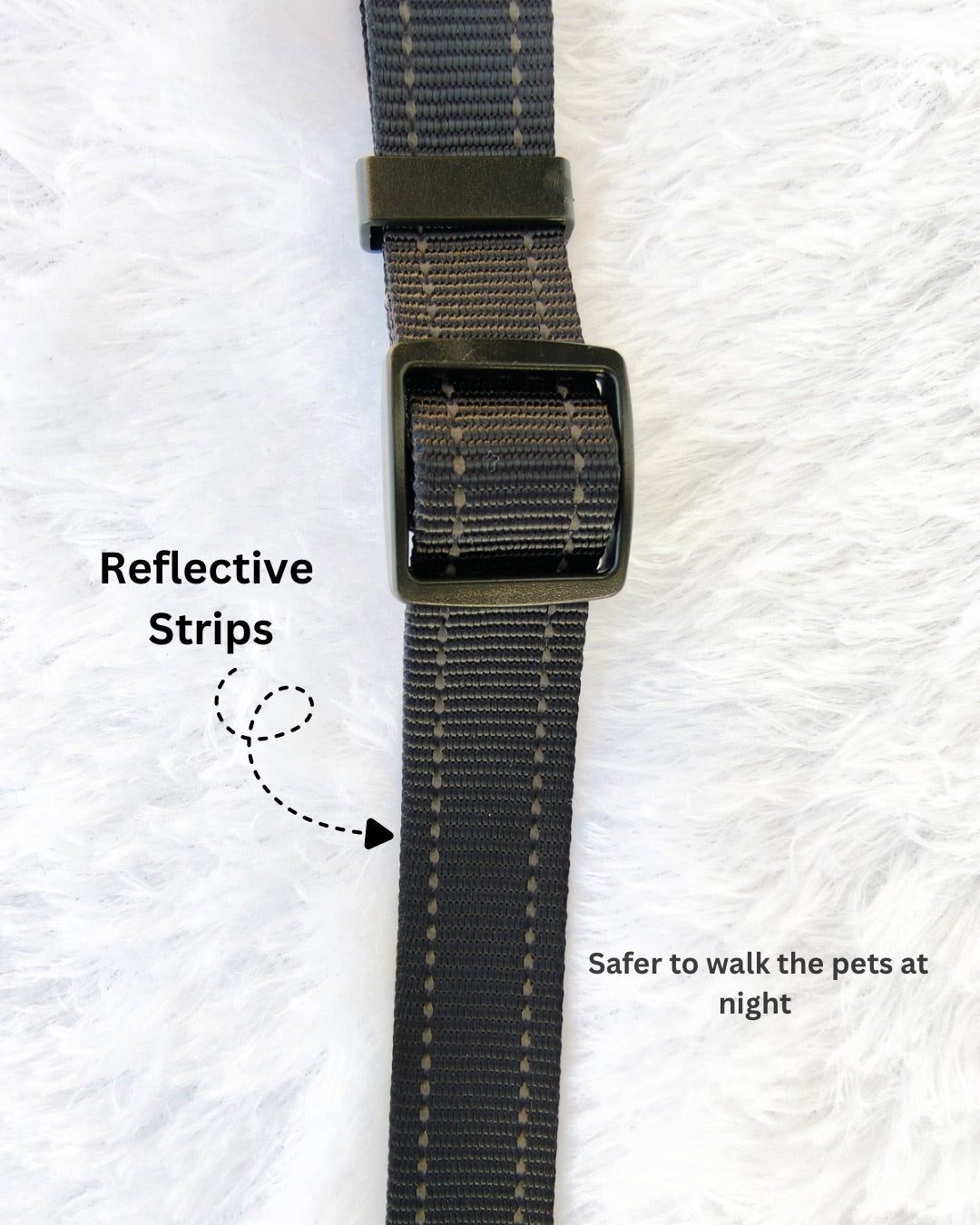 Tori Boink® Martingale Collar Black