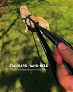 Tori Boink® 6 In 1 Multi-Purpose No-Pull Leash Black