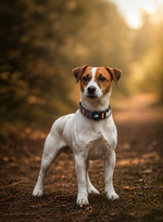 Tori Boink® Smart QR Collar – Classic Blue Plaid