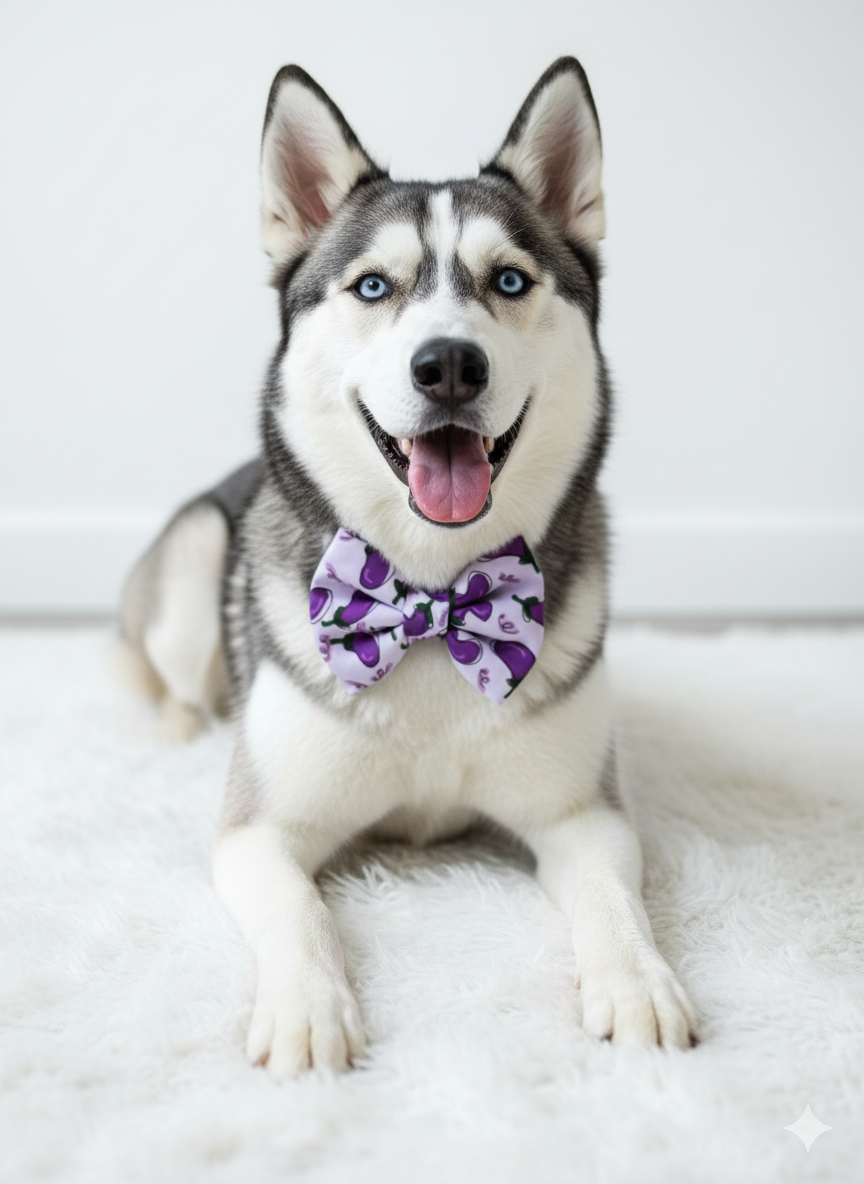 Purple Whimsy Bow