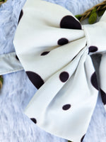 Polka Dot Sailor Bow Tie
