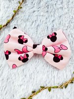 Pink Minnie Bow