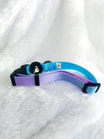 Tori Boink® Smart QR Collar – Blue-Pink Gradient