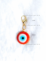 Tori Boink® Orange Evil Eye Charm