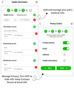 Tori Boink® Smart QR Cat Collar – Gradient