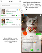 Tori Boink® Smart QR Cat Collar – Gradient