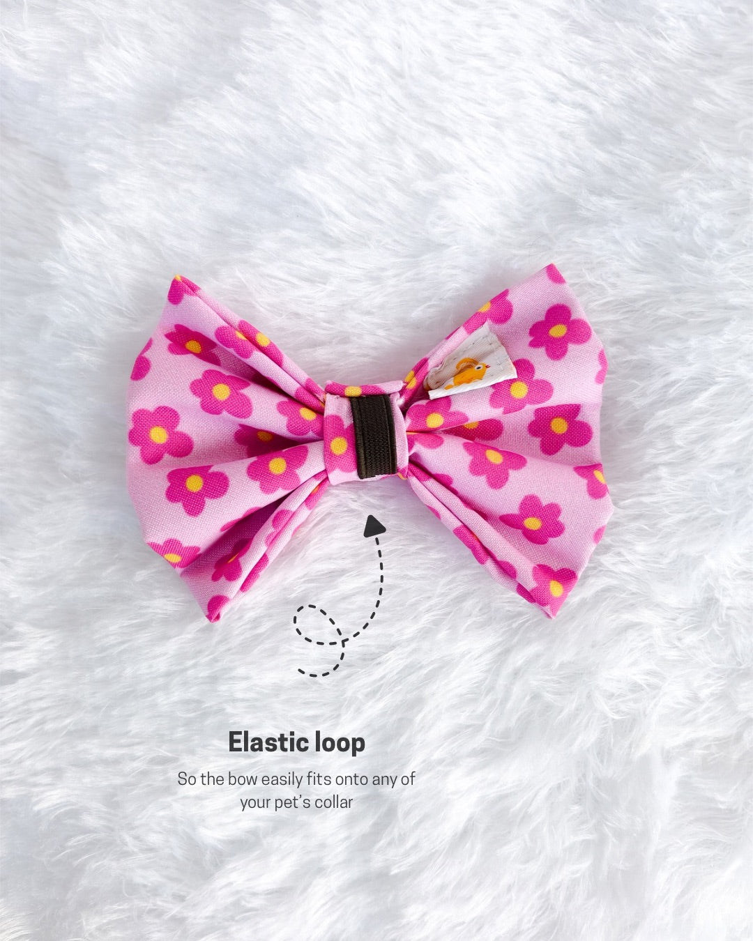 Blush Blossom Bow