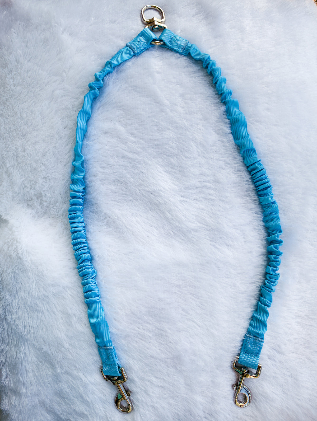 Tori Boink® Tangle Free No Pull Dual Dog Leash Attachment Blue