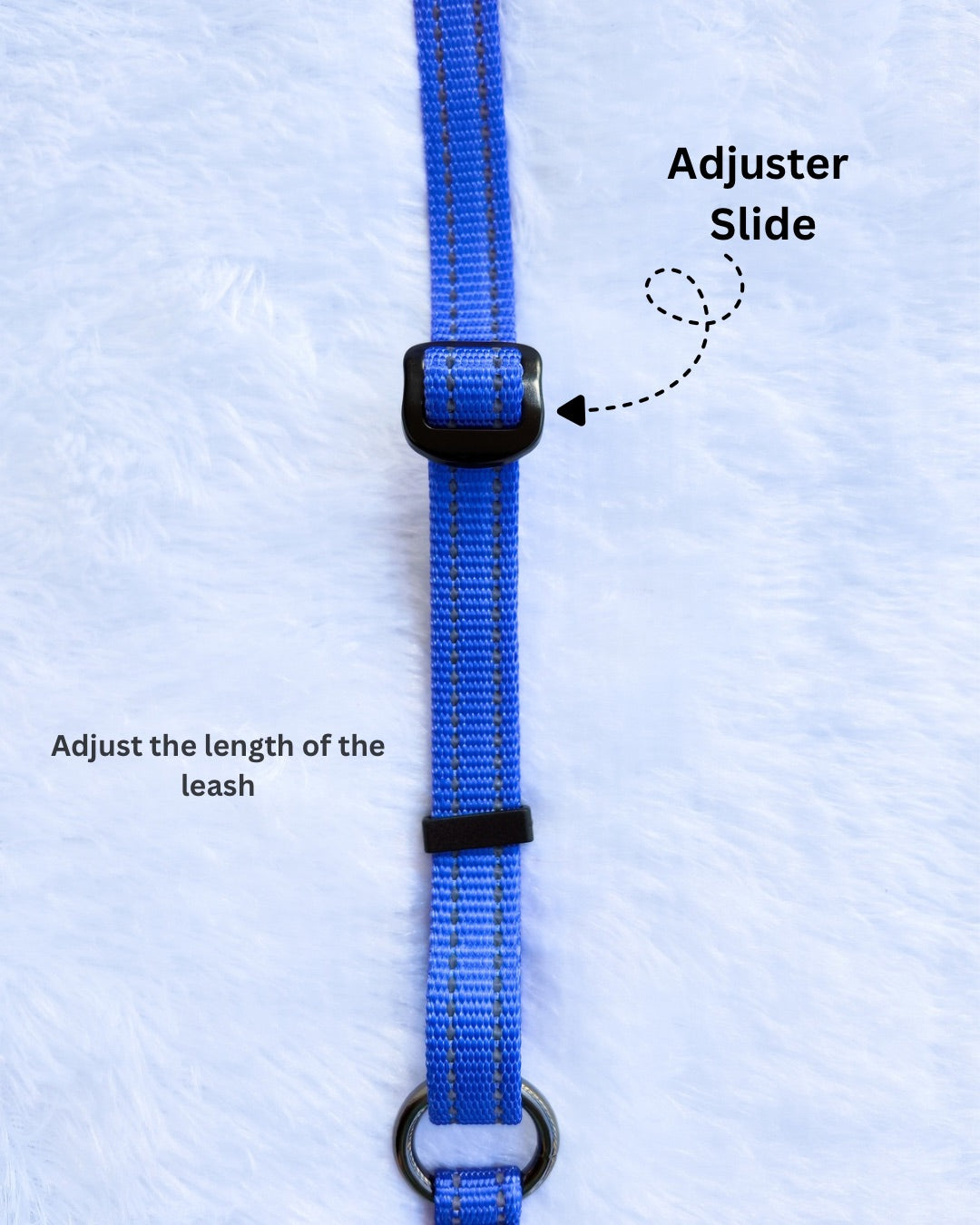 Tori Boink® 5 In 1 Multi-Purpose Hands Free Leash Blue