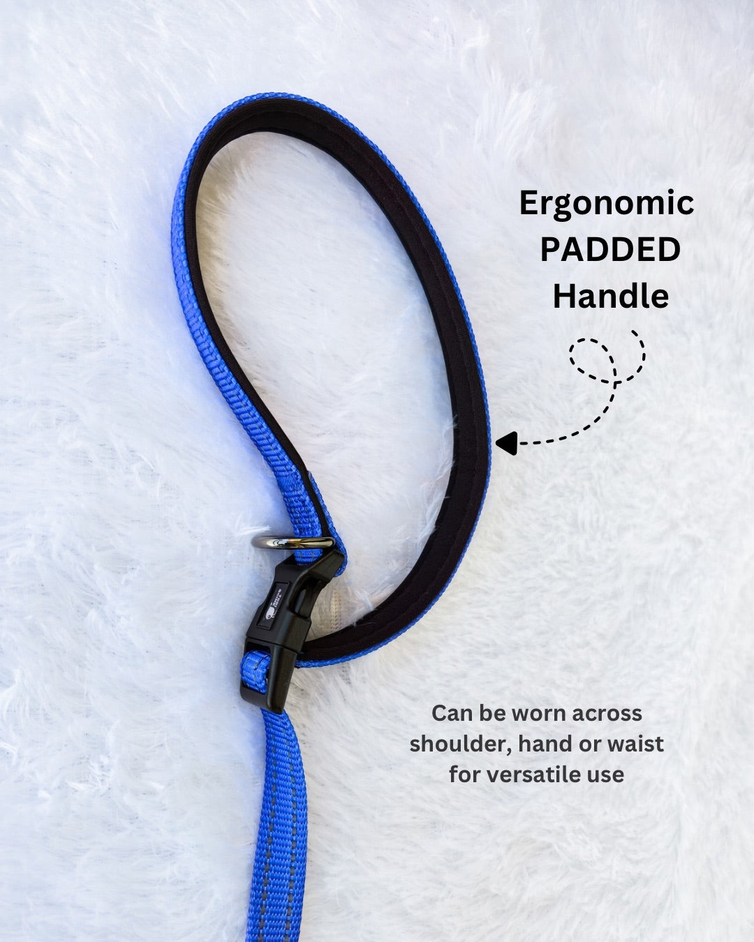 Tori Boink® 5 In 1 Multi-Purpose Hands Free Leash Blue
