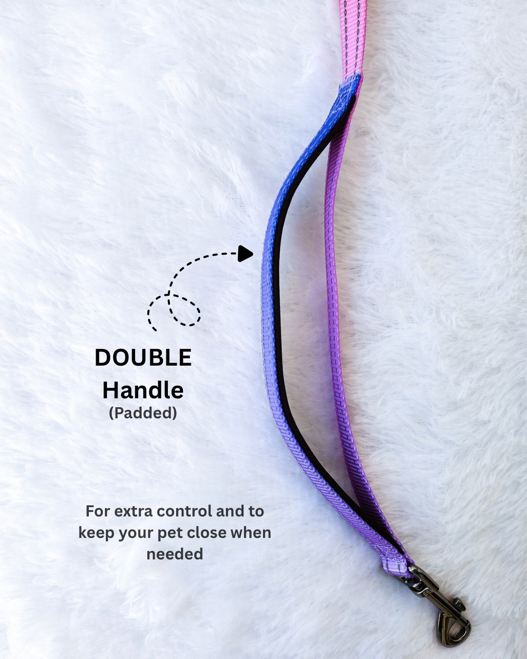 Tori Boink® 5 In 1 Multi-Purpose Hands Free Leash Orange Gradient