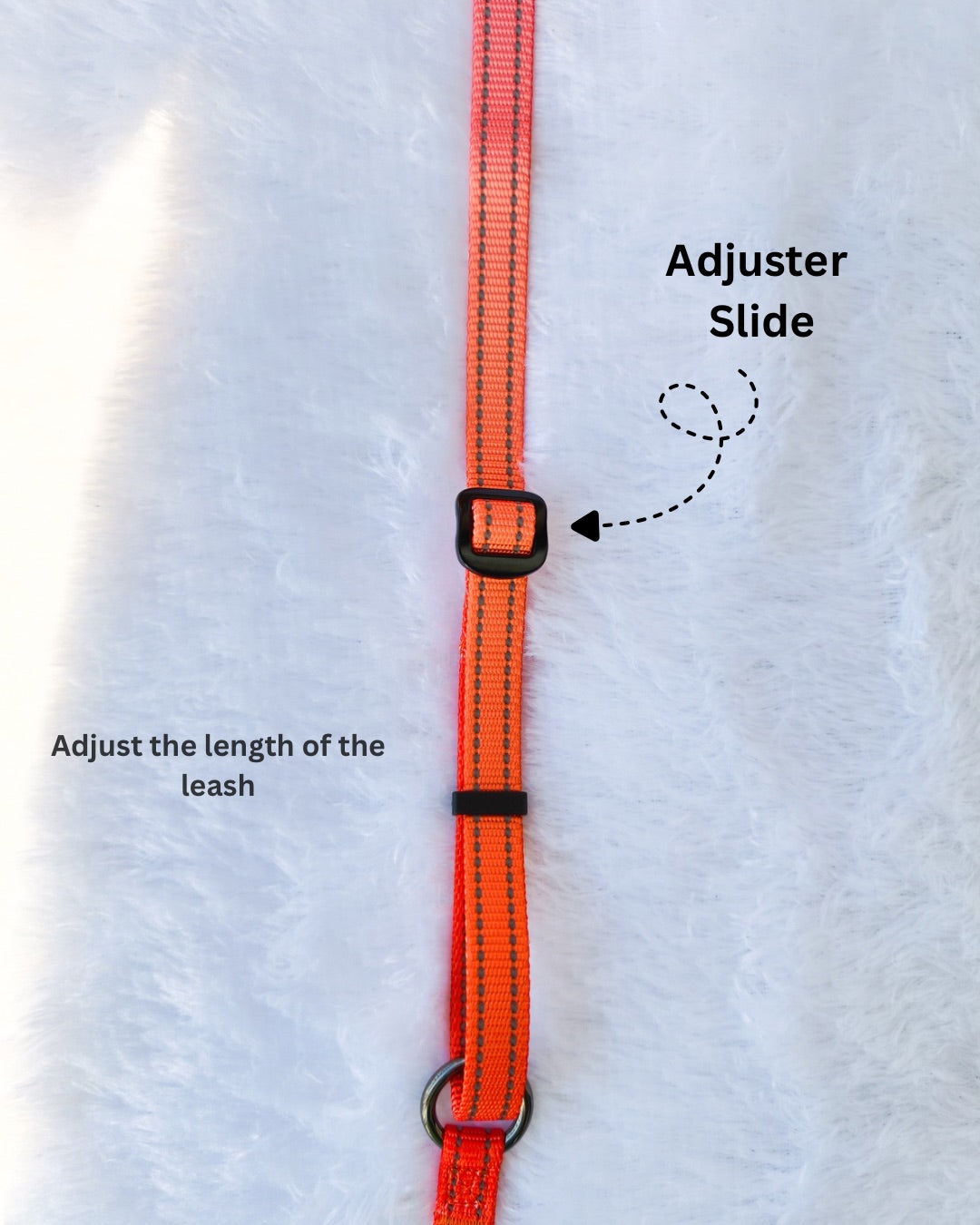Tori Boink® 5 In 1 Multi-Purpose Hands Free Leash Orange Gradient