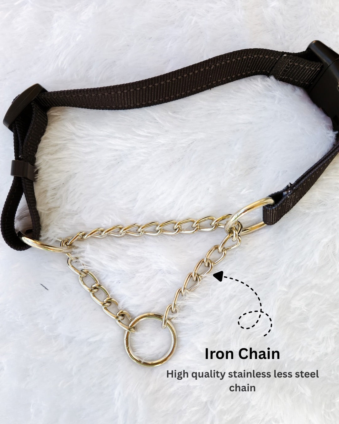 Tori Boink® Martingale Collar Black