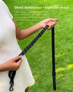 Tori Boink® 6 In 1 Multi-Purpose No-Pull Leash Black