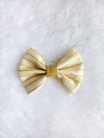 Kasavu Stripes Bow