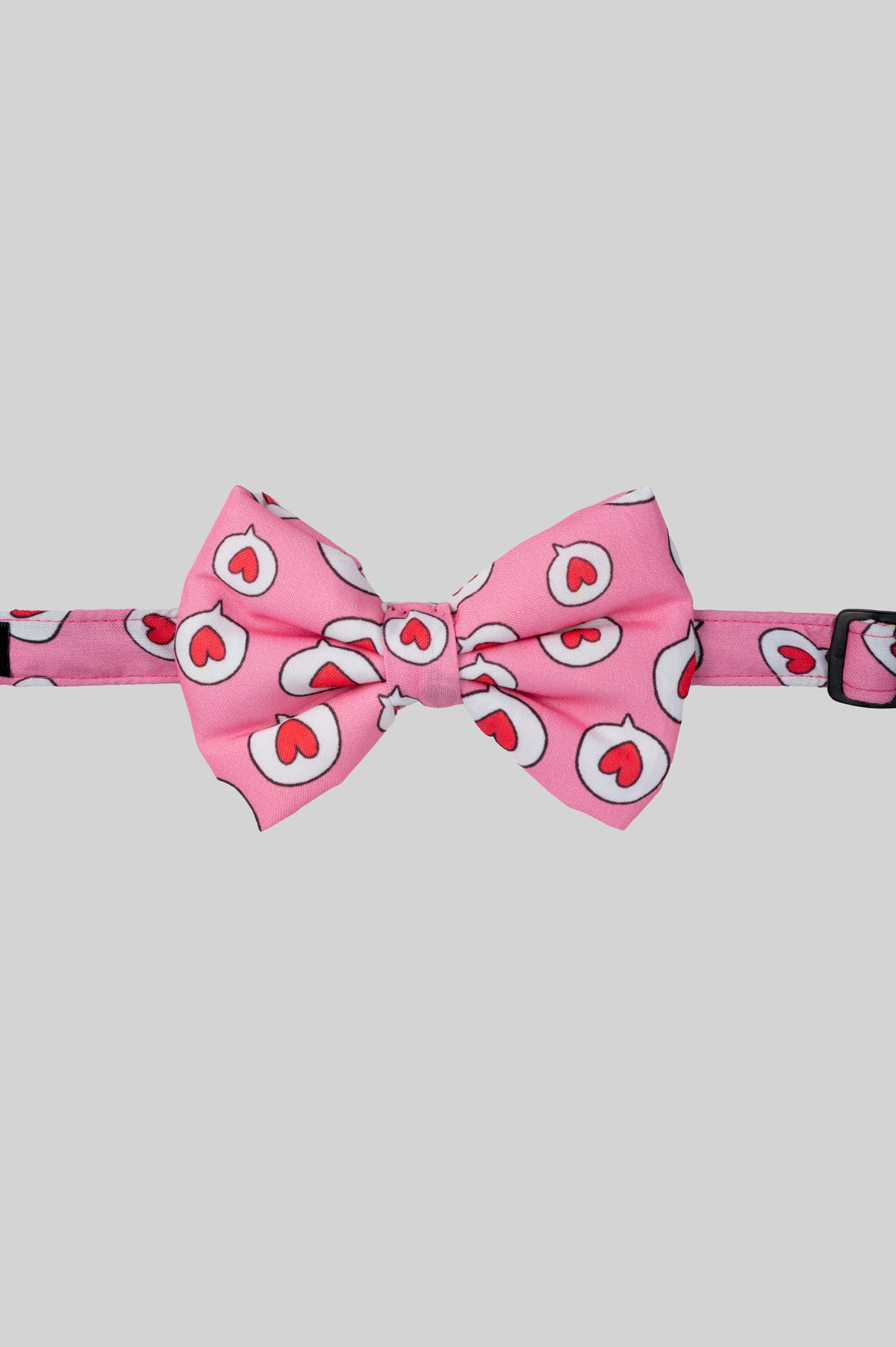 Rosy Hearts Bow Tie