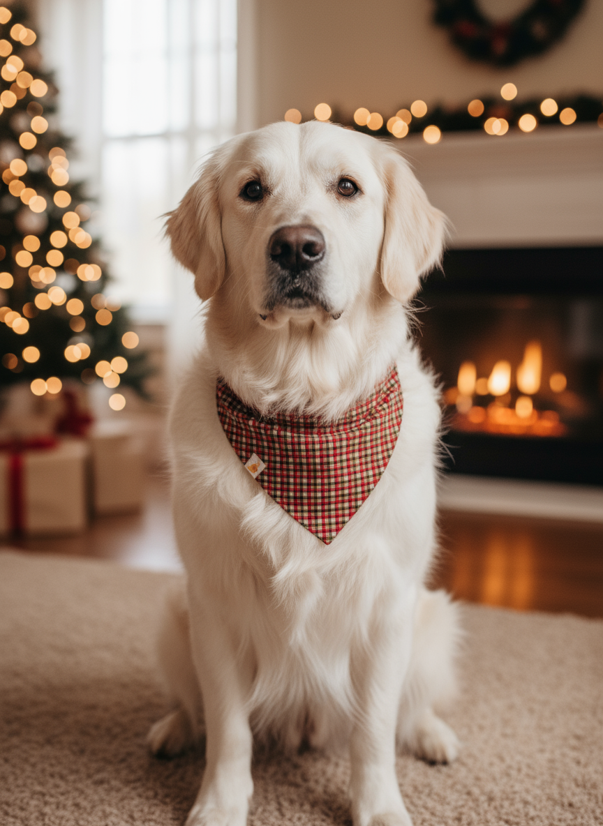 Merry Checks Bandana