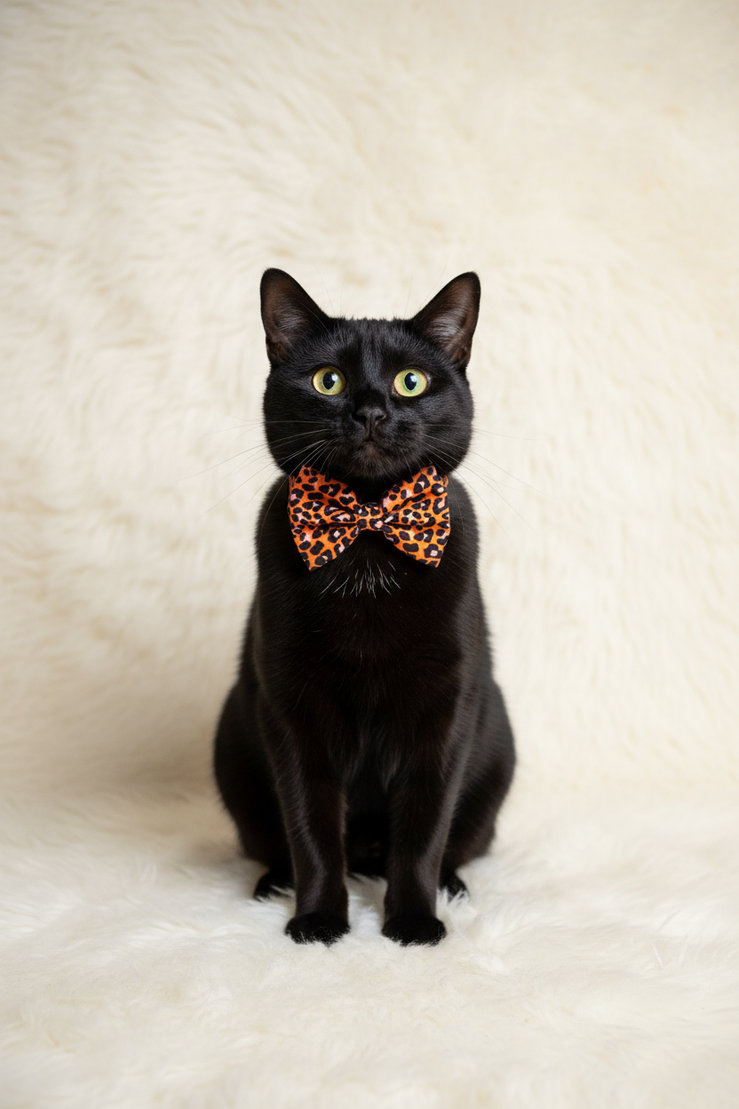 Leopard prints Bow Tie