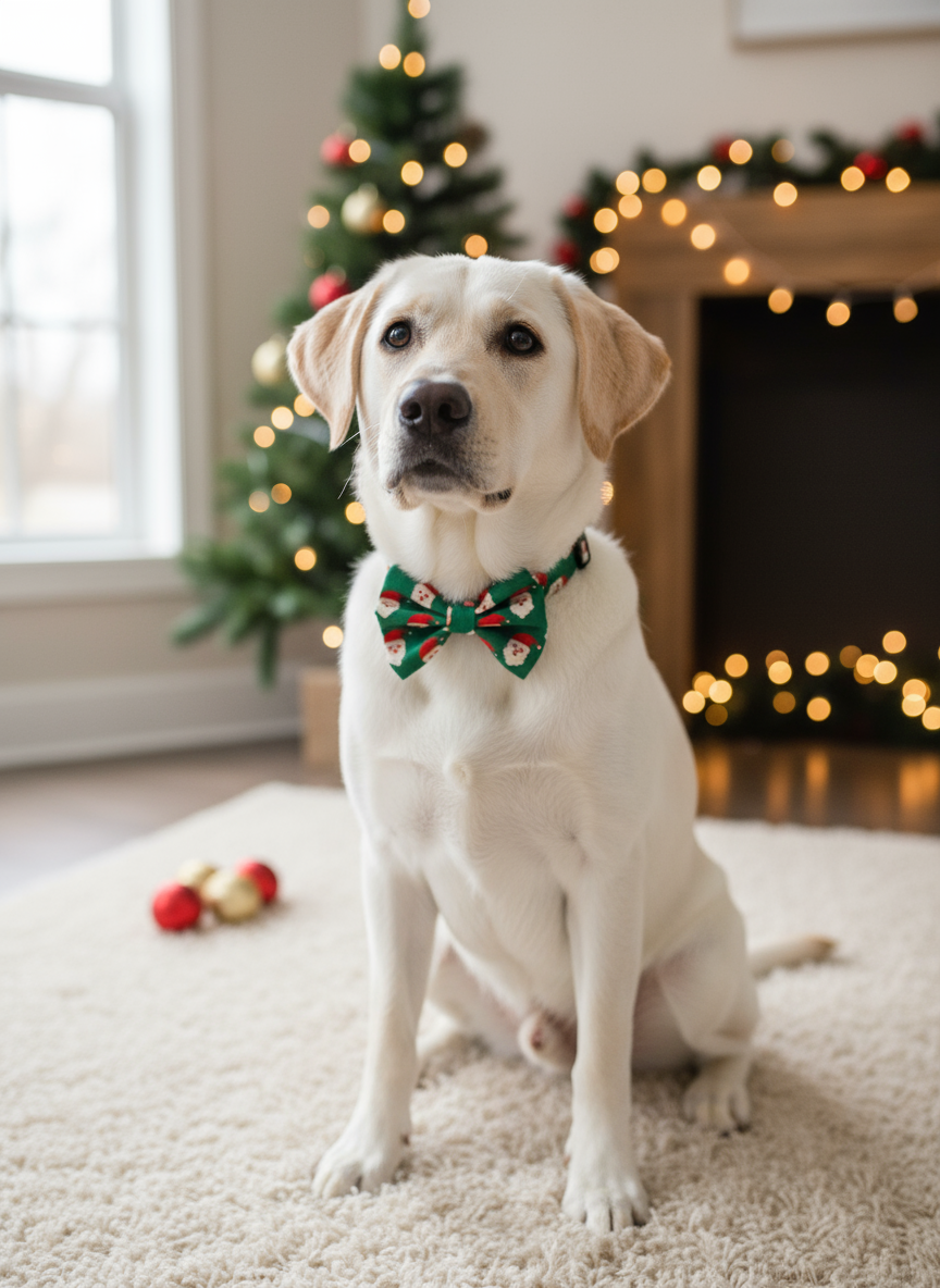 Santa Joy Bowtie